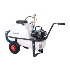 Comet Trolley Sprayer Electric 50lt 230V MC18 10.7lpm 15bar with 50m Hose and Reel