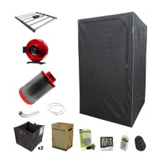 120 x 120 x 200cm 720W LUMii Organic Grow Tent Kit