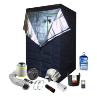 1 x 600W Soil Grow Tent Kit - 120x120x200cm