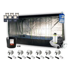 Soil Grow Tent Kit 400 x 200 x 200cm